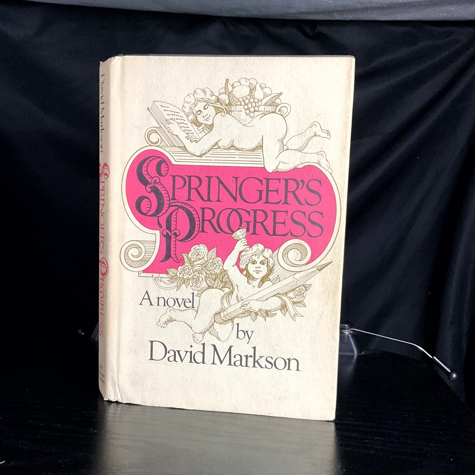 Springer’s Progress David Markson First Edition 1977 Novel