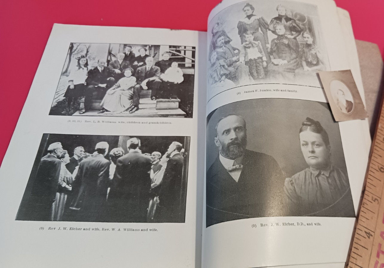 Early American Families 1580 to 1916 paper back 48 pages + 16 photo pages