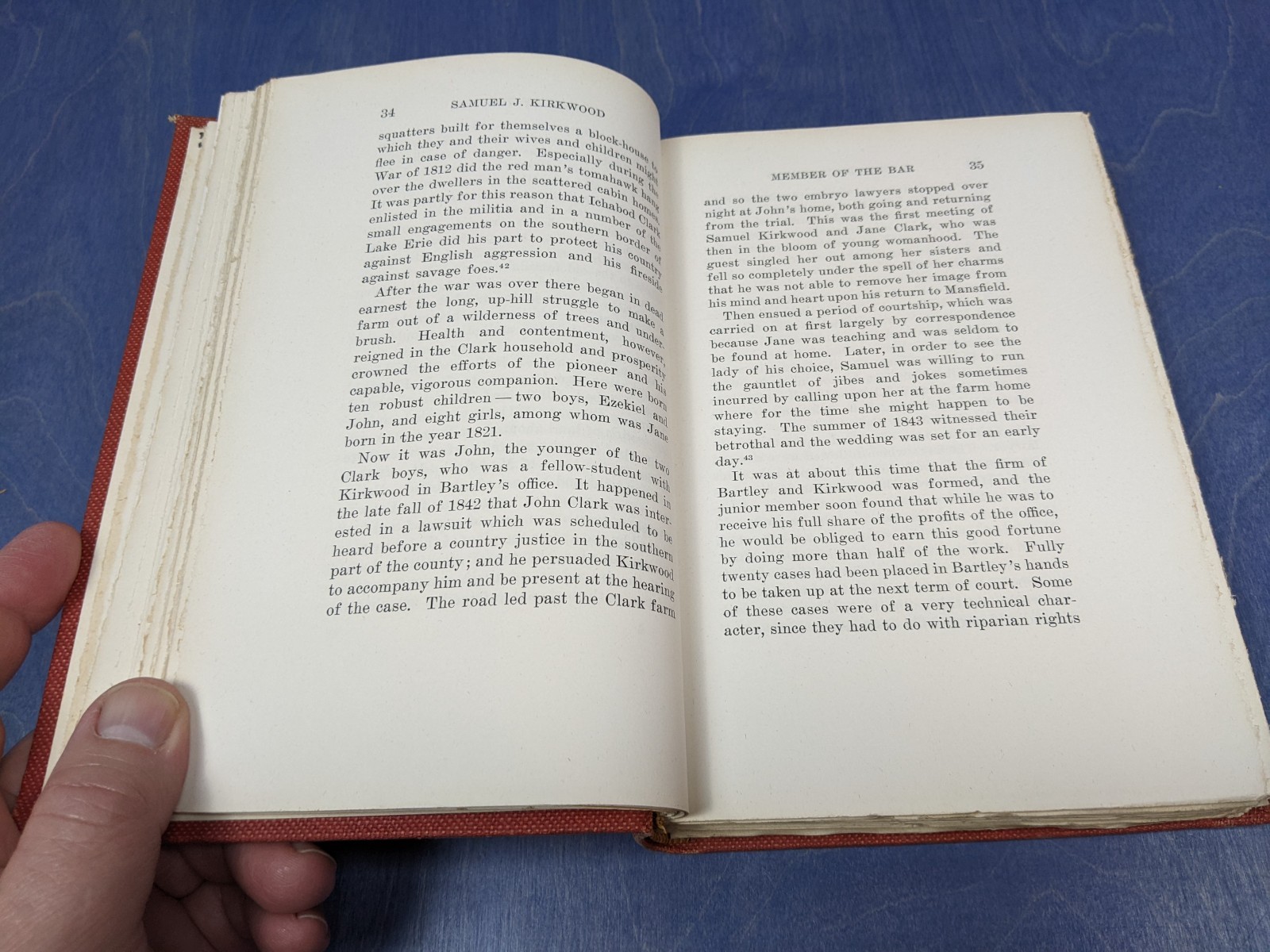 1917 Samuel Kirkwood Iowa Biographical Series Biography UNCUT PAGES IA Civil War