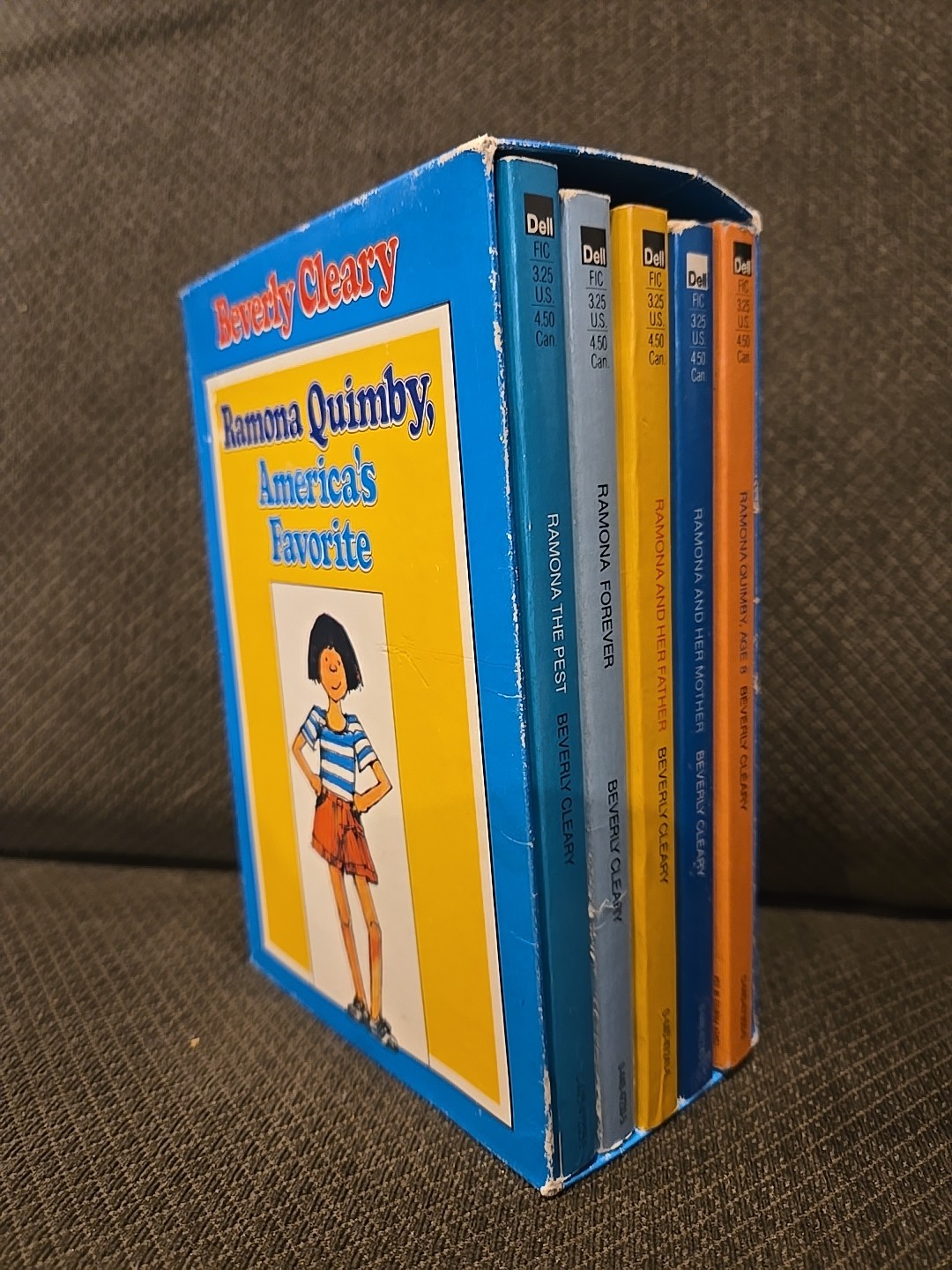 Vintage Beverly Cleary Ramona Quimby 5 Book Box Set America’s Favorite 1980’s