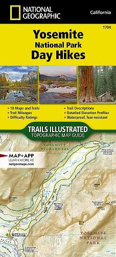 Nat Geo Maps Yosemite National Park Day Hikes Map (Map)