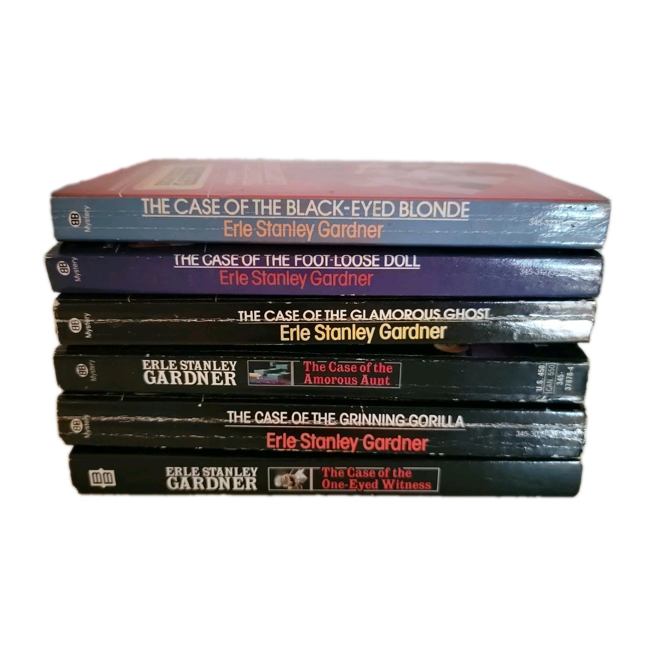 Lot of 16 Vintage Perry Mason Mystery Paperbacks Erle Stanley Gardner Ballantine