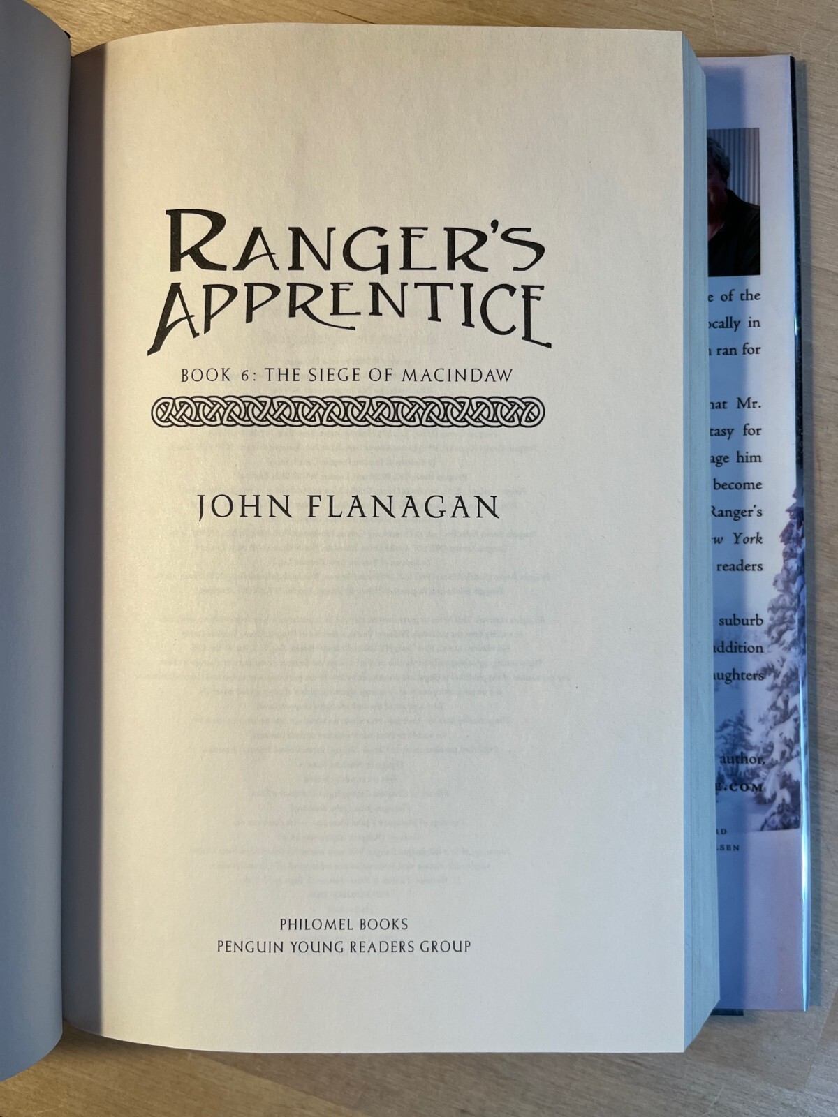 RANGERS APPRENTICE Series by John Flanagan, First Edition Hardcover Lot with DJs