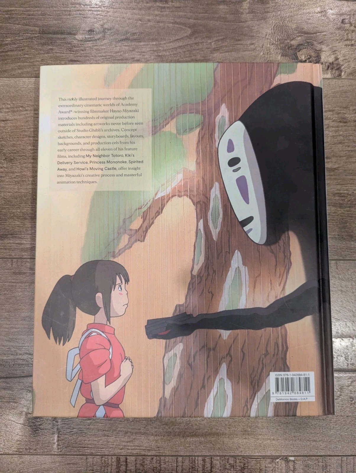 Hayao Miyazaki Hardcover Book Like New Free Shipping