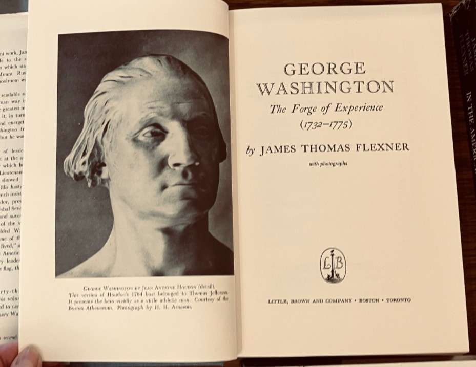 George Washington PRESIDENTIAL BIOGRAPHY 4 Vol Complete Set HCDJ, Flexner