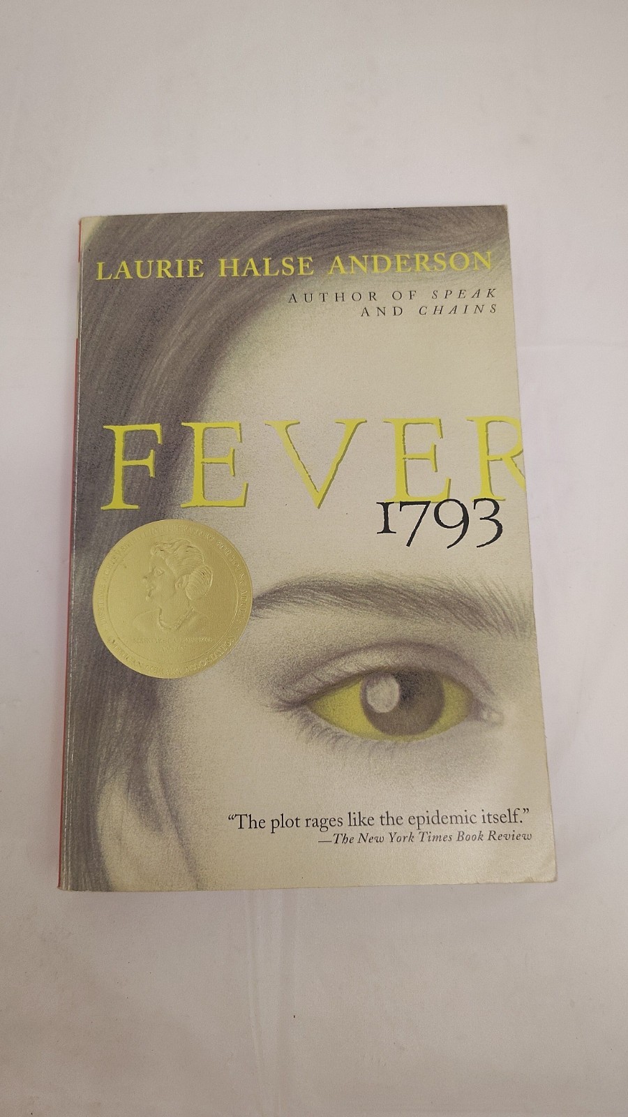 Fever 1793 by Laurie Halse Anderson (2002, Trade Paperback)