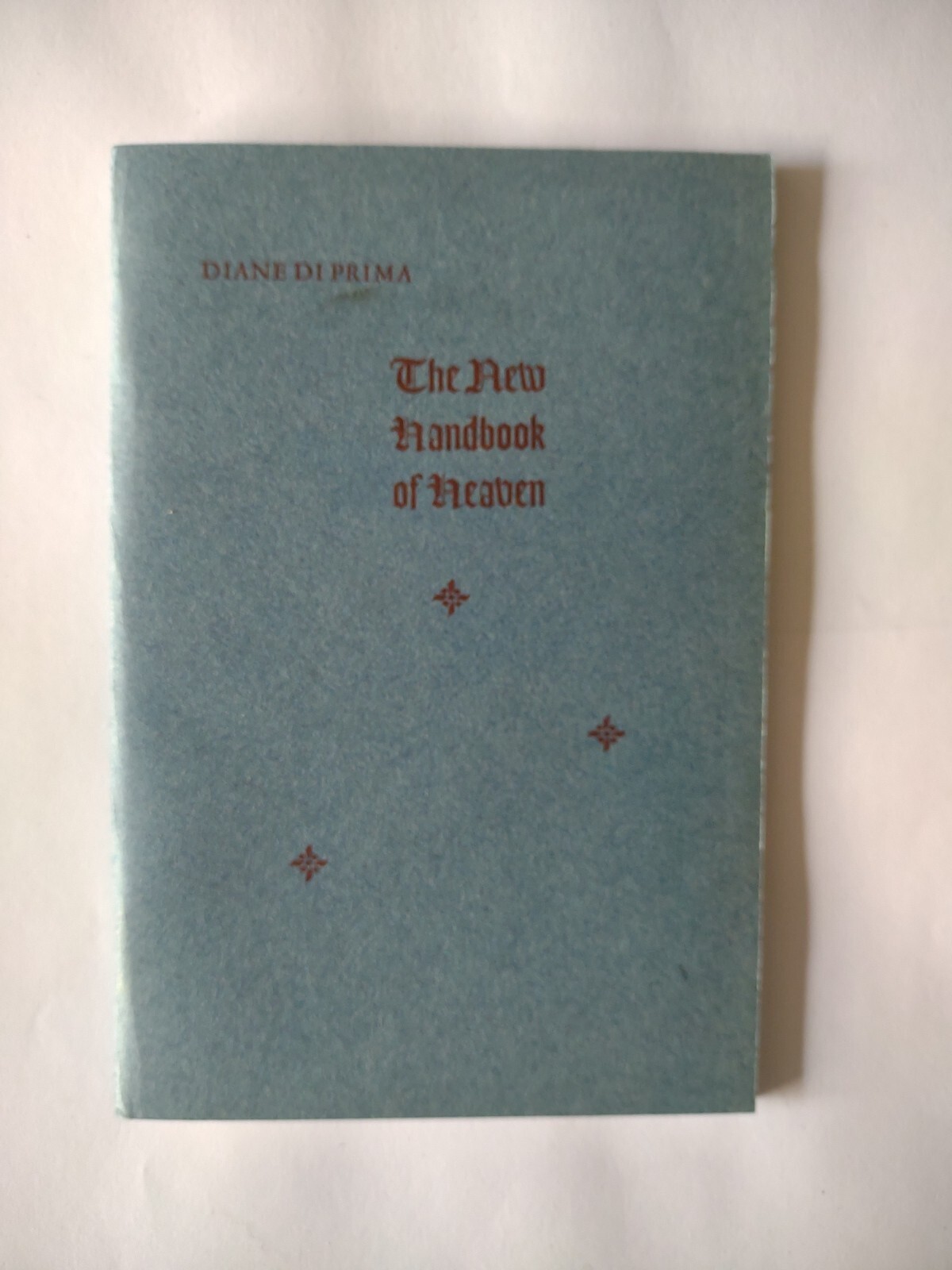 Diane di Prima The New Handbook of Heaven The Poets Press 1963 Beats Excellent