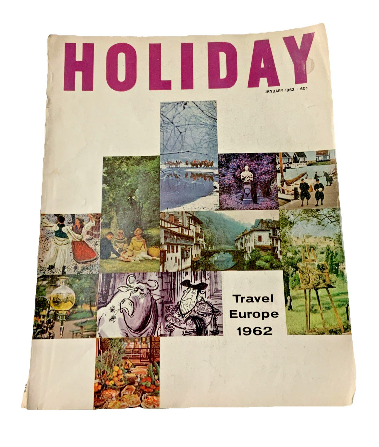 VTG Holiday Travel Europe 1962 Volume 31 Number 1; 152 Pages; Collectible