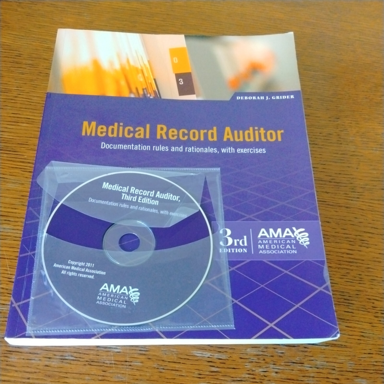 Medical Record Auditor – Paperback By Deborah J. Grider 3rd Third Edition
