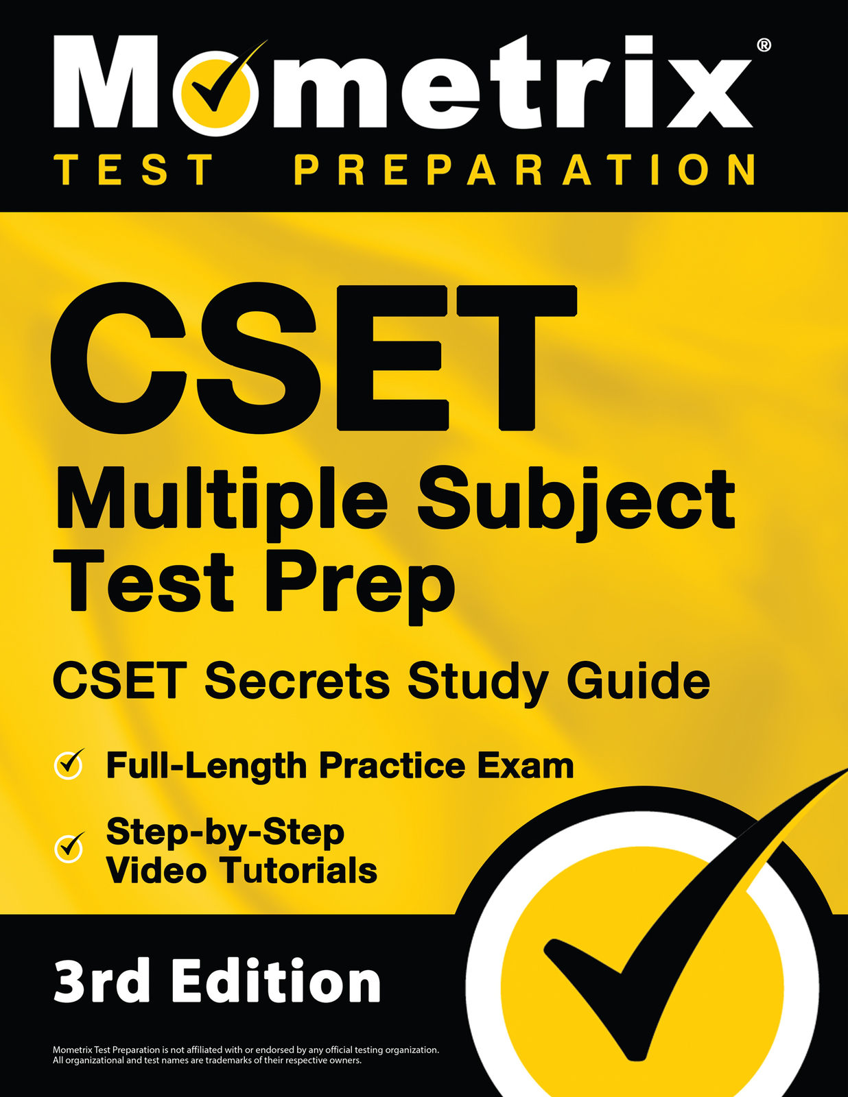 CSET Multiple Subject Test Prep – CSET Secrets Study Guide [3rd Edition]