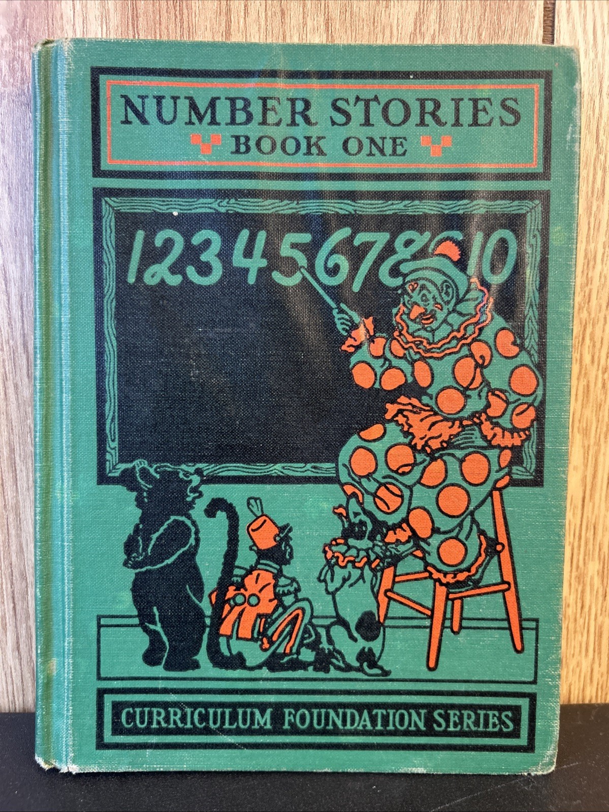Antique Number Stories Book One 1932 Curriculum Foundation Series HC