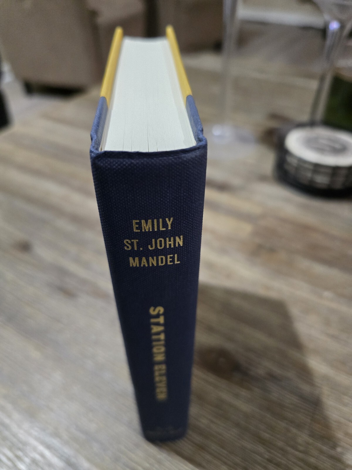 SIGNED~Station Eleven by Emily St. John Mandel, 1st Edition, 9th Printing, HC DJ