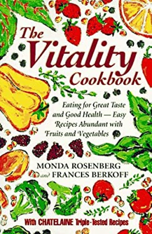 The Vitality Cookbook Paperback Monda, Berkoff, Frances G. Rosenb