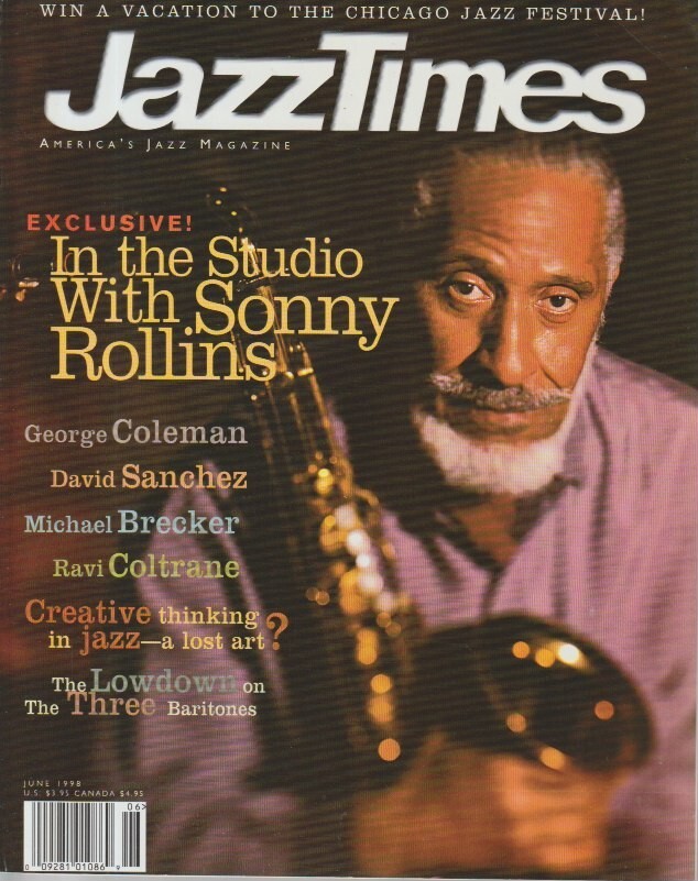 Jazz Times Sonny Rollins, Ravi Coltrane June 1998 KL4788
