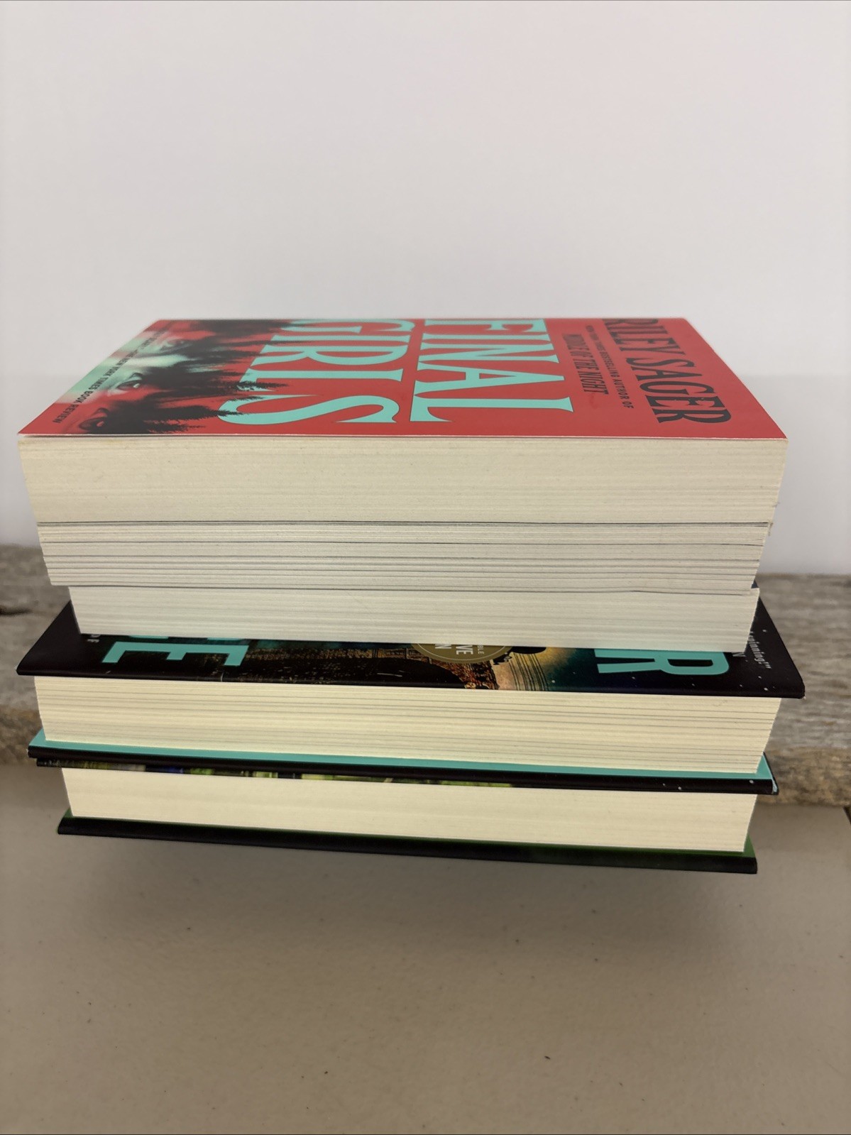 Riley Sager Lot of 5 Books Thriller Suspense Mystery Hardcover & TPB EUC