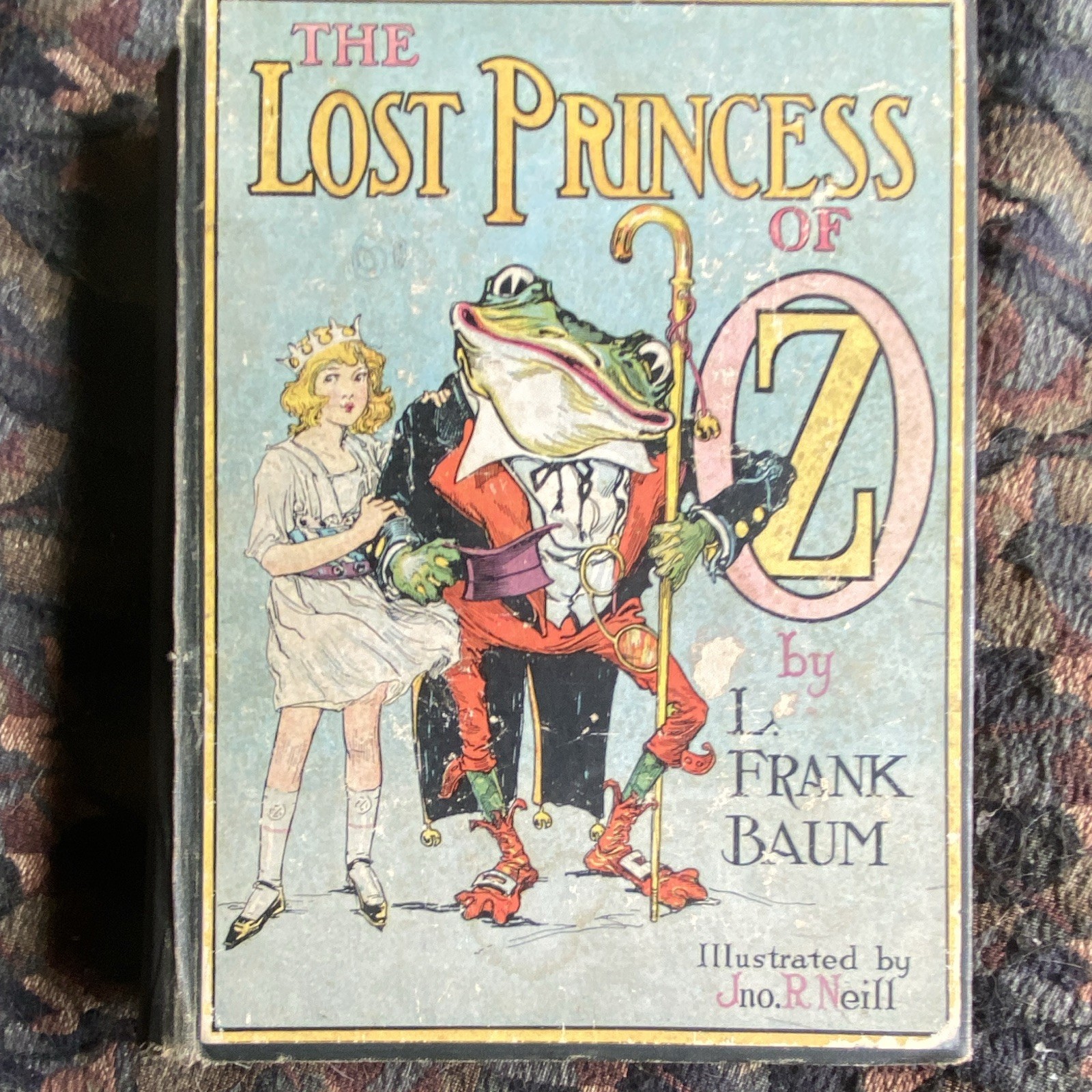 L. Frank Baum The Lost Princess of Oz Oz Series HC Illus Neill Reilly & Lee 1917