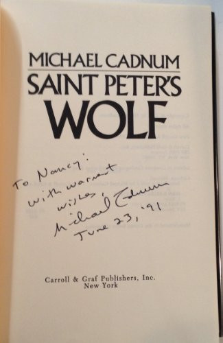 Saint Peters Wolf – Hardcover – ACCEPTABLE