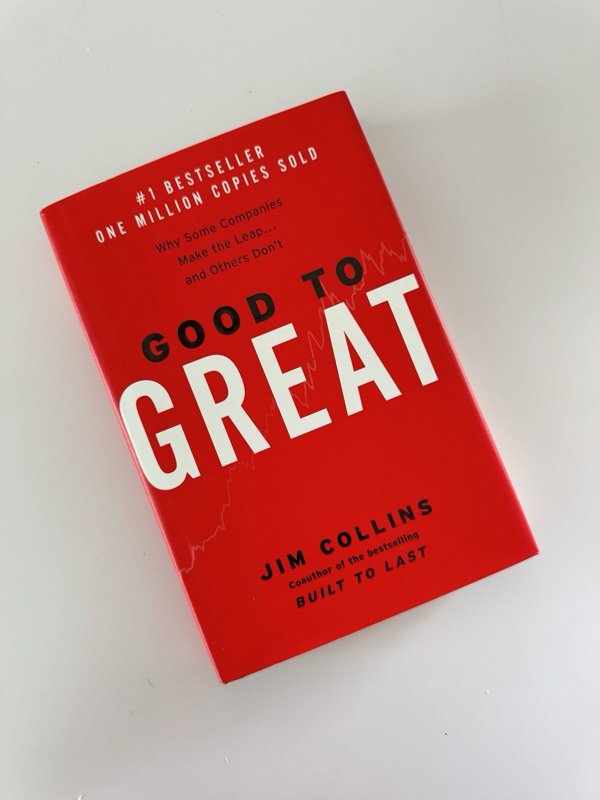 Good to Great: Why Some Companies Make the L- 0066620996, hardcover, Jim Collins