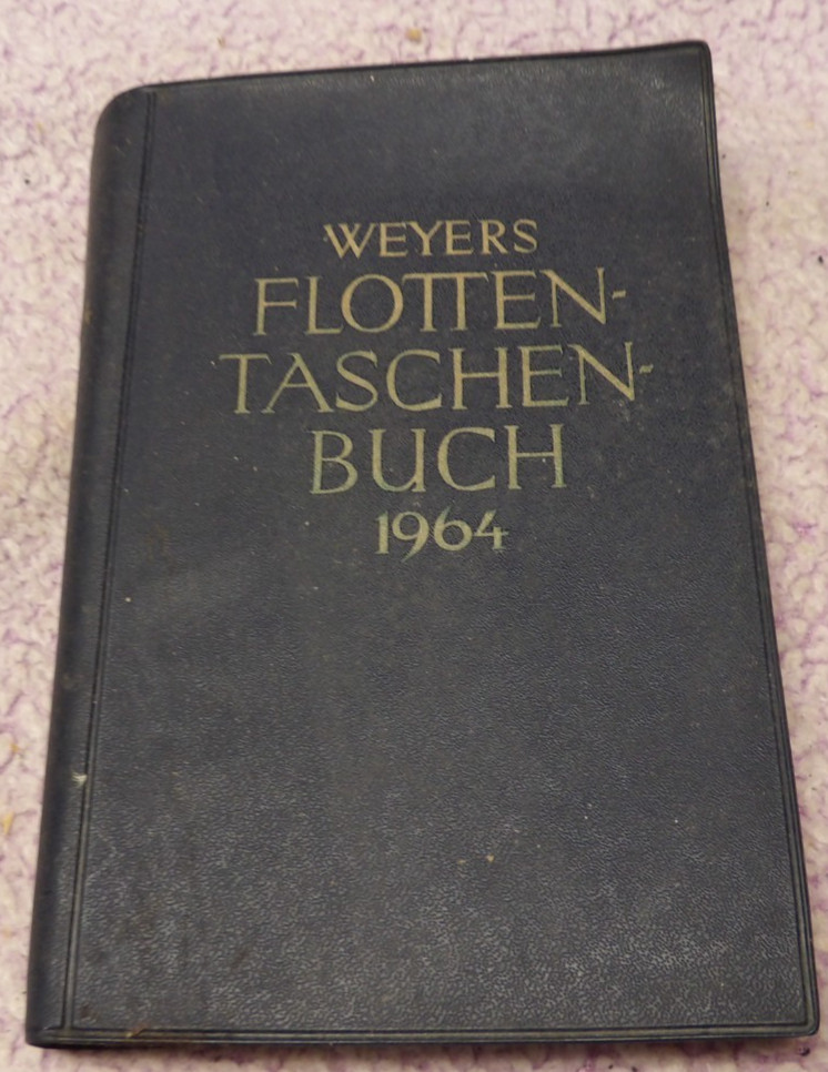 Weyers Taschenbuch der Kriegsflotten 1964 ++ 1.Auflage