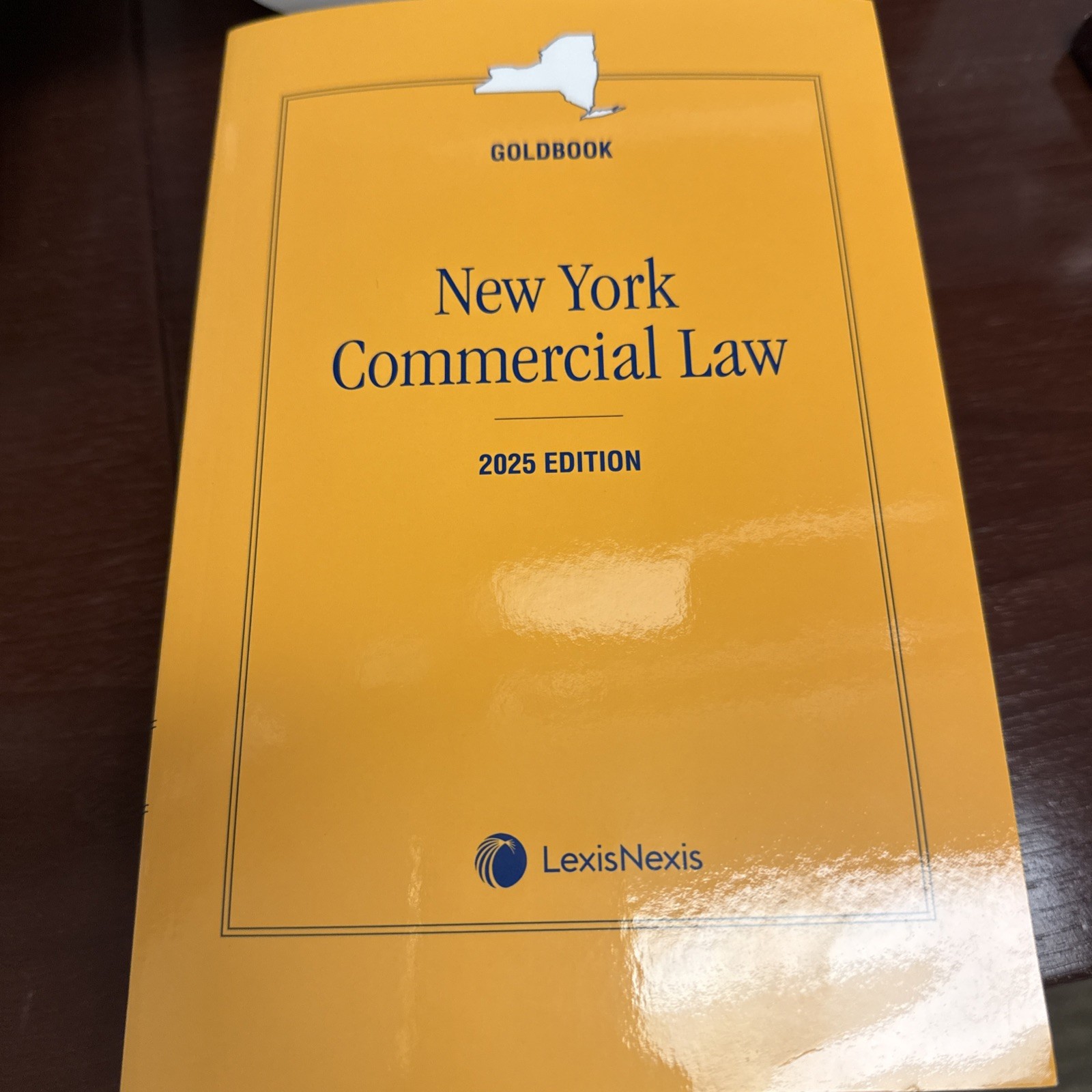 New York Commercial Law (Goldbook) 2025 Edition LexisNexis – Like New
