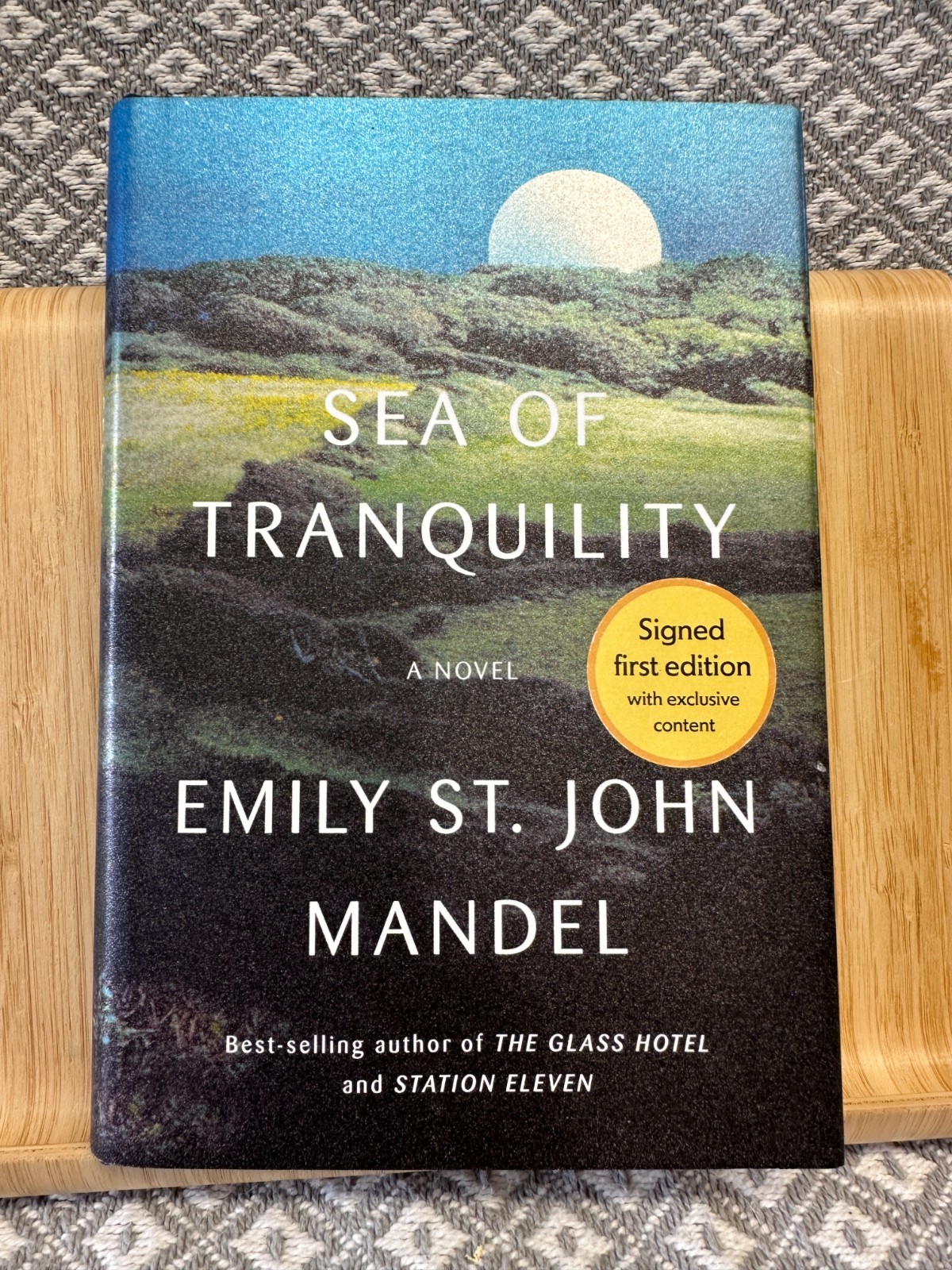 SEA OF TRANQUILITY Emily St. John Mandel SIGNED 1st Edition First Print FICTION