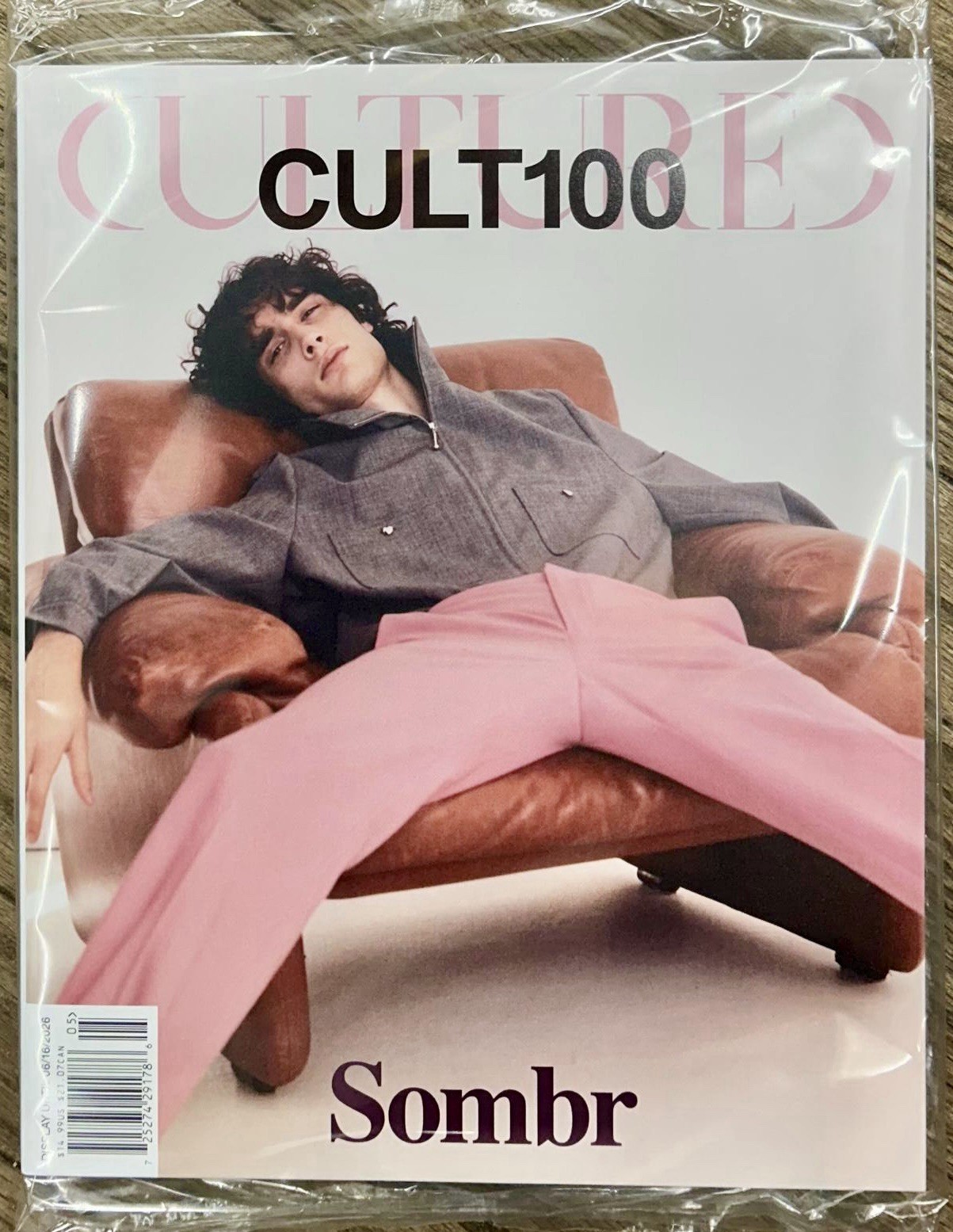 CULTURED MAGAZINE – CULT 100 – MAY 2026 – SOMBR – BRAND NEW
