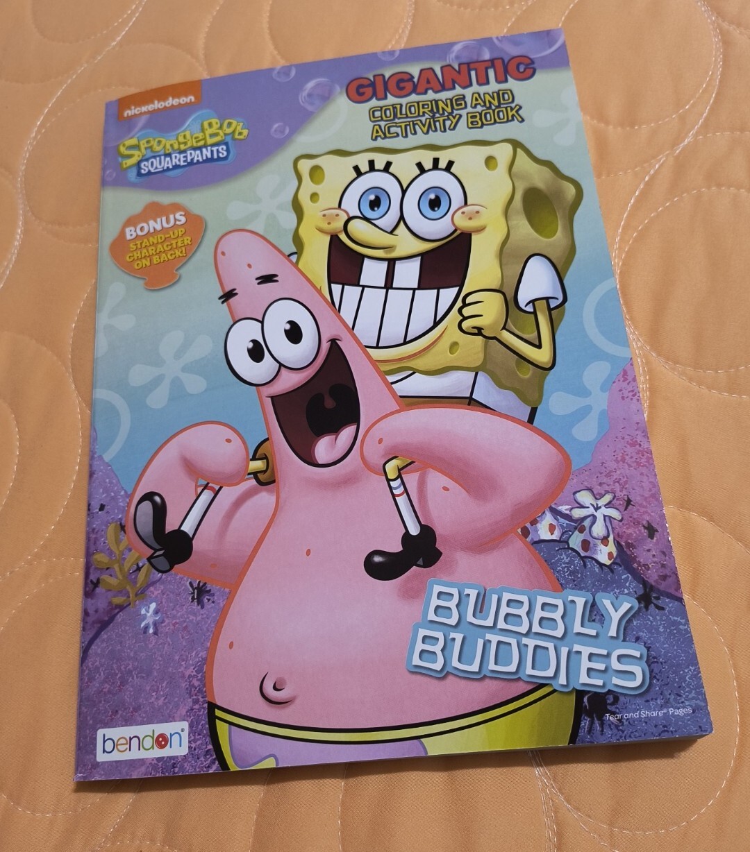 SpongeBob SquarePants “Bubbly Buddies” Gigantic Coloring & Activity Book??Ship