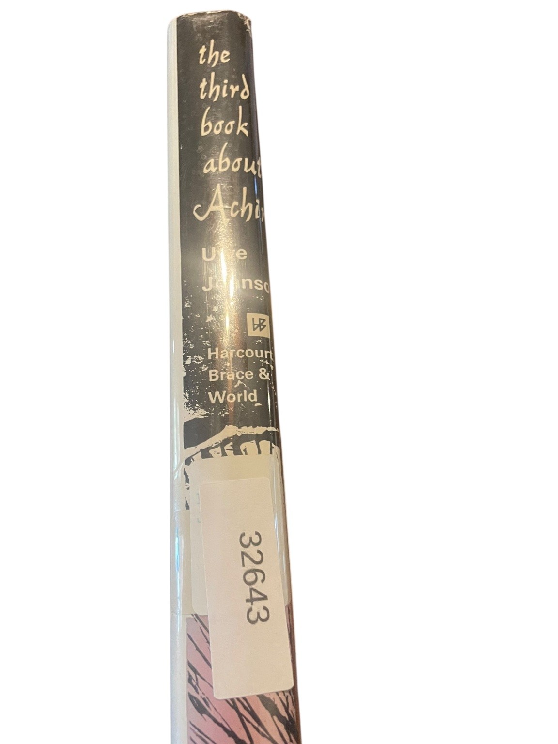 The Third Book About Achim Uwe Johnson 1967 First Edition Fiction Harcourt