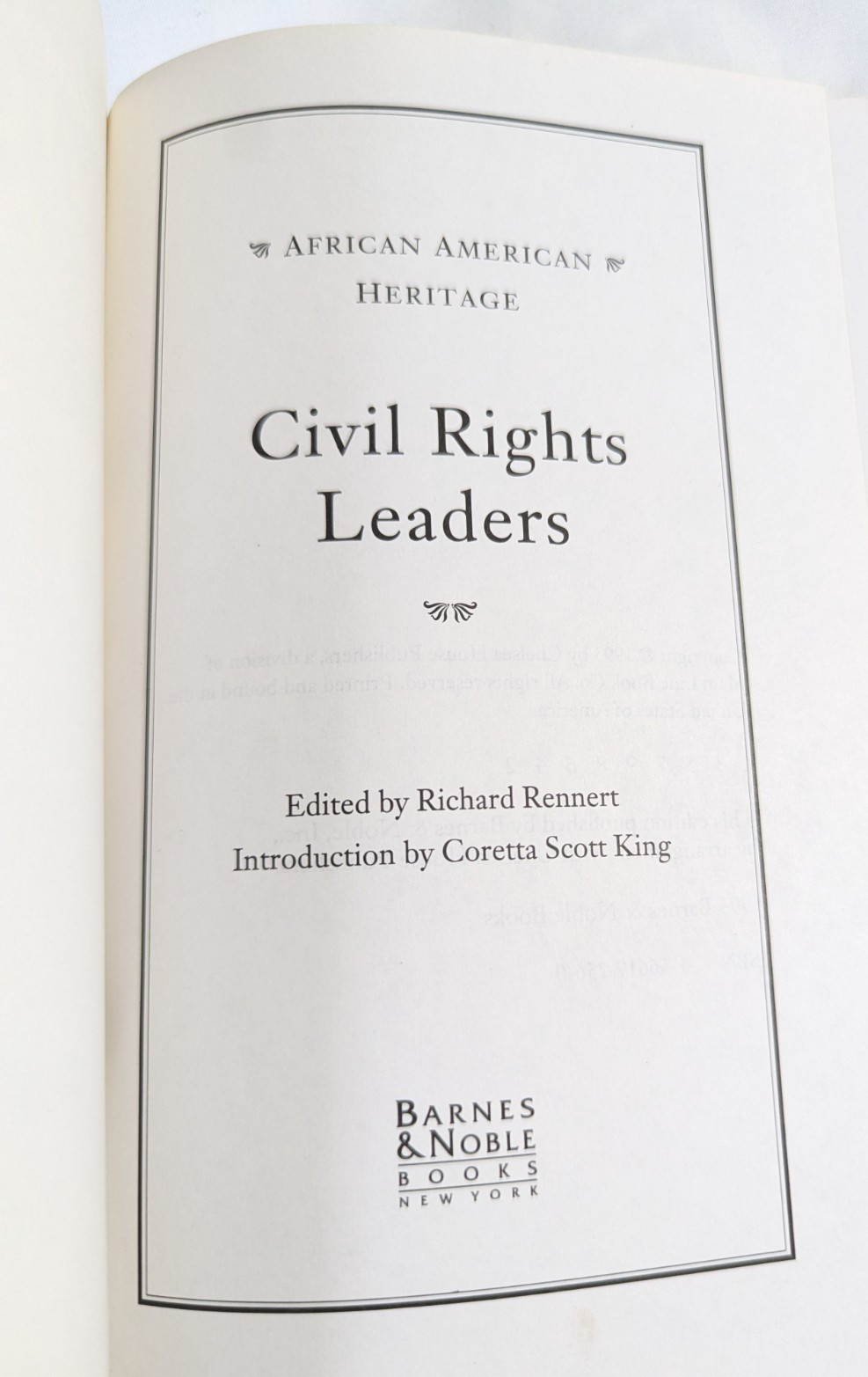 African American Heritage Profiles of Civil Rights and Female Leaders Lot PB