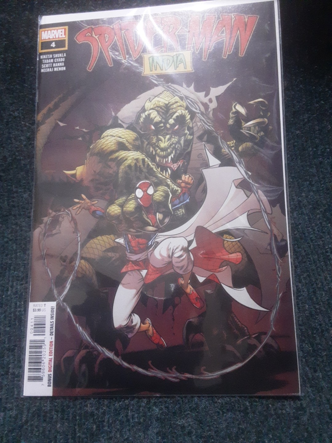 Spider-Man India #4 Bonus Digital Edition Marvel Comic bagged boarded unread NM