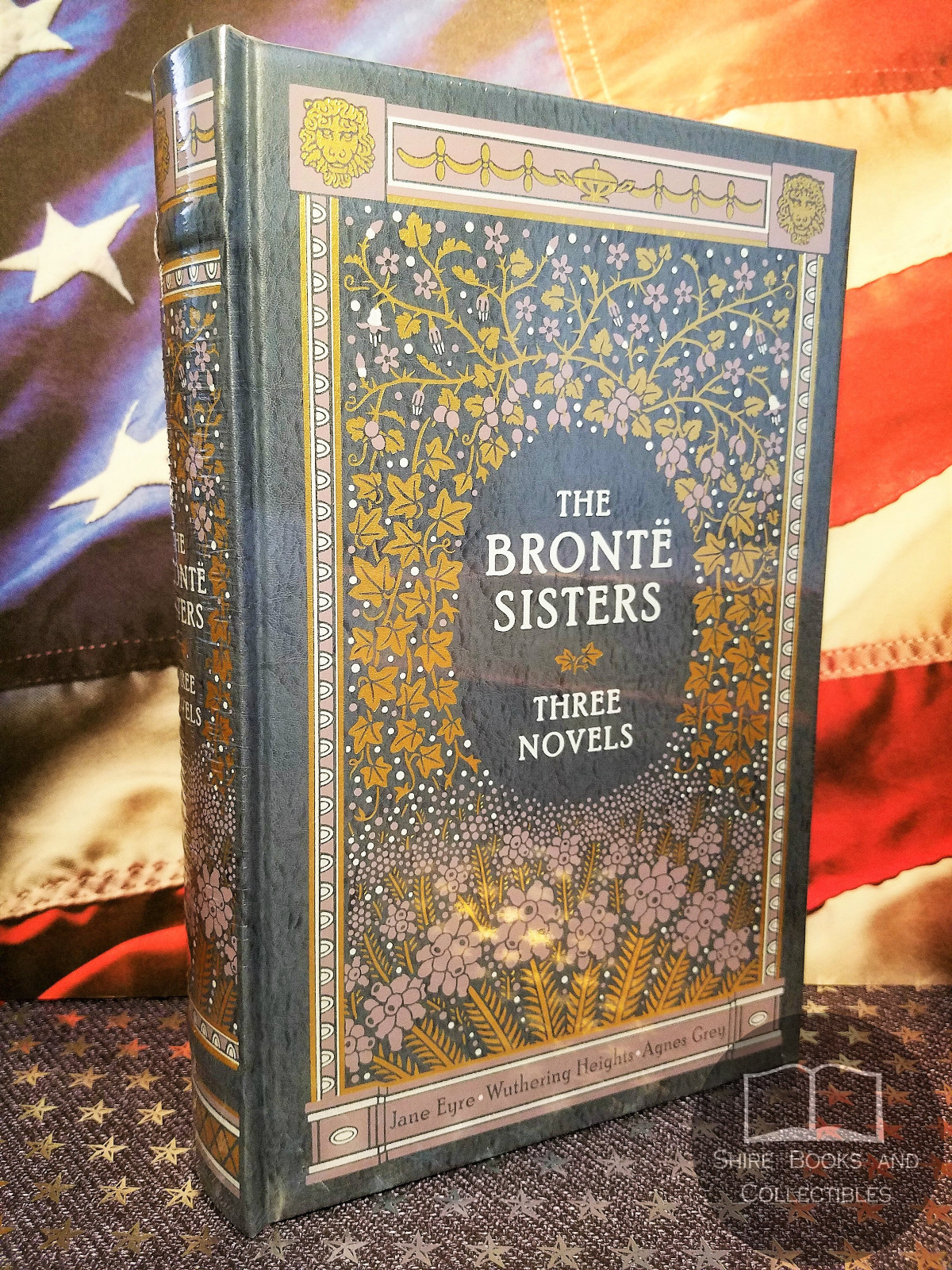 NEW SEALED The Bronte Sisters 3 Three Novels Bonded Leather Emily Charlotte Anne