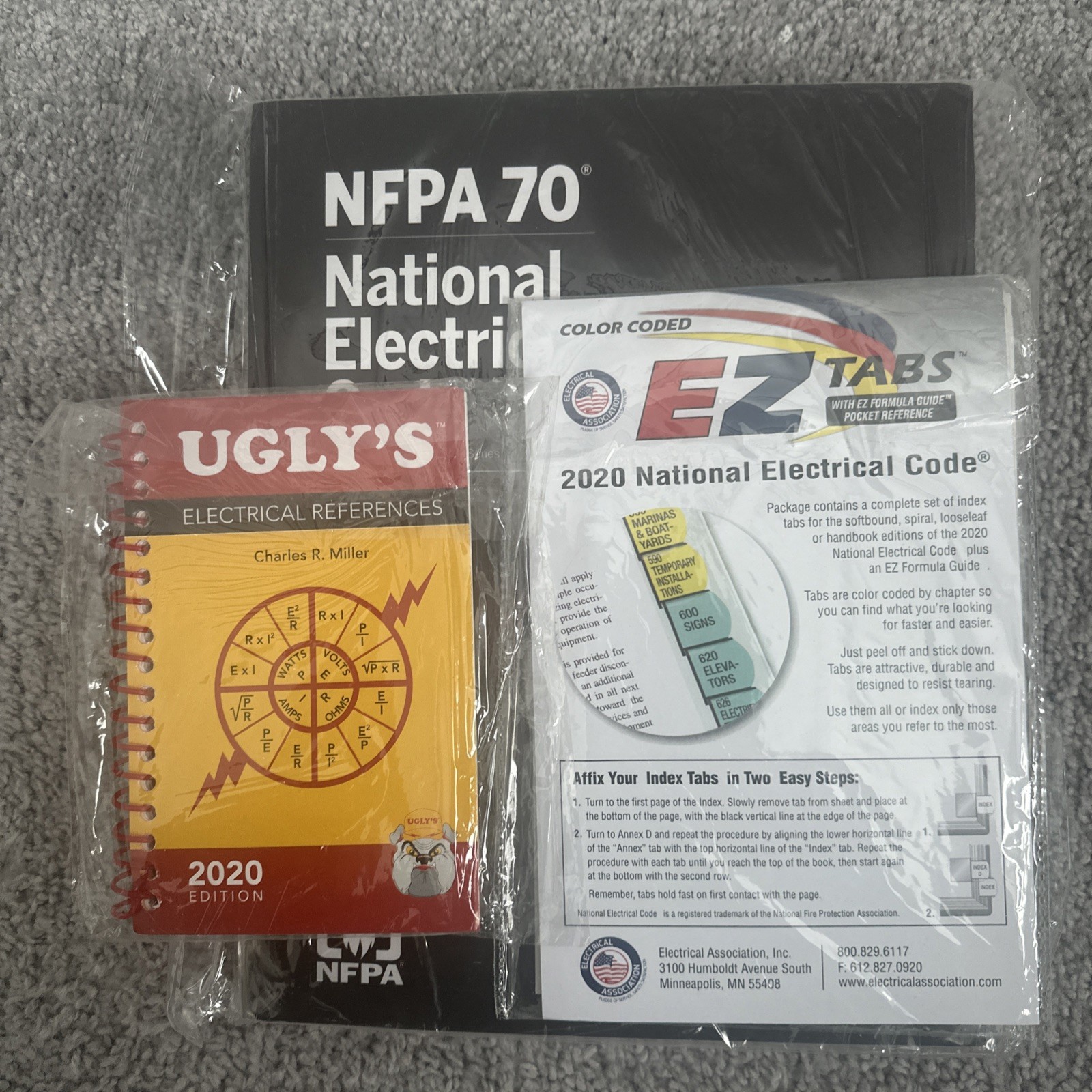 nfpa 70 national electrical code 2020, Index Tab, Ugly’s Electrical References