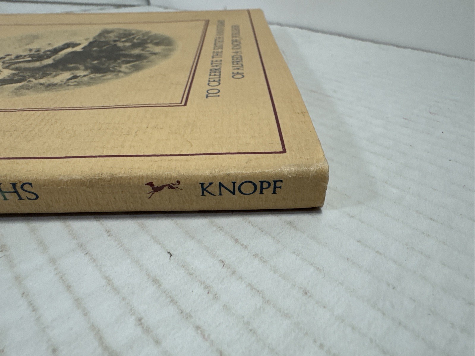 Sixty Photographs to Celebrate the Sixtieth Anniversary of Alfred A. Knopf 1st e