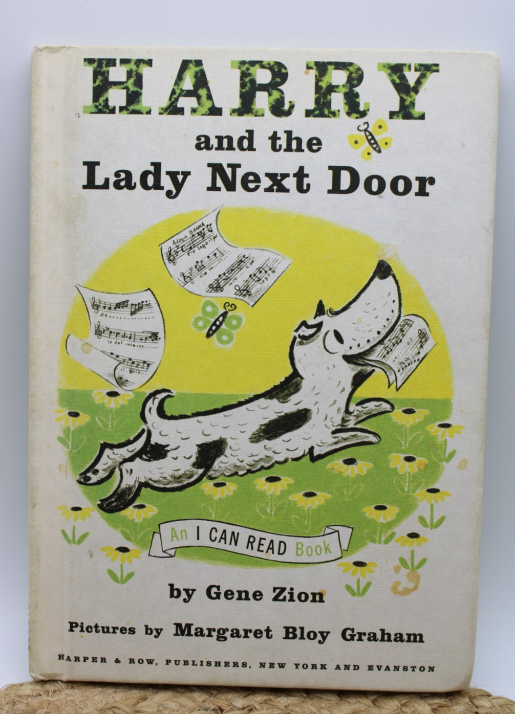 1960 Vintage HC Harry and the Lady Next Door by Gene Zion An I Can Read Book