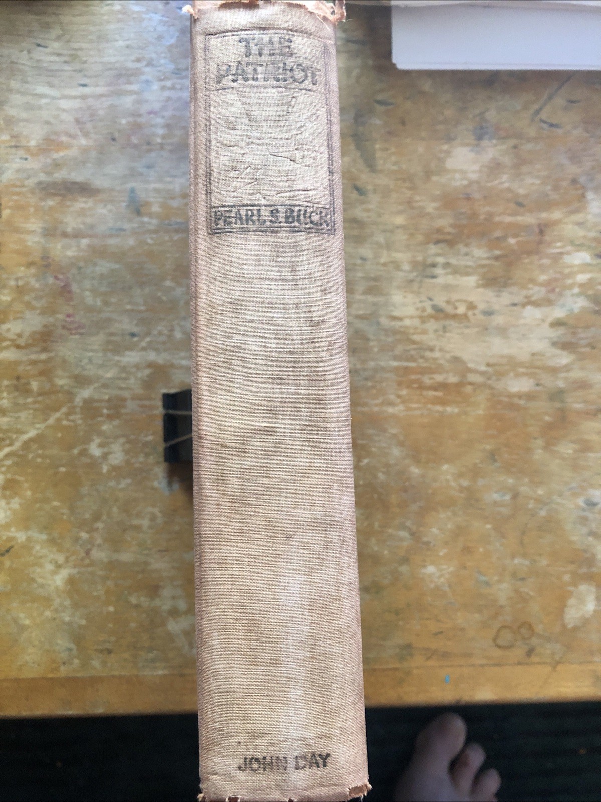 THE PATRIOT – PEARL S. BUCK HARDCOVER BOOK 1939 1ST EDITION JOHN DAY COMPANY
