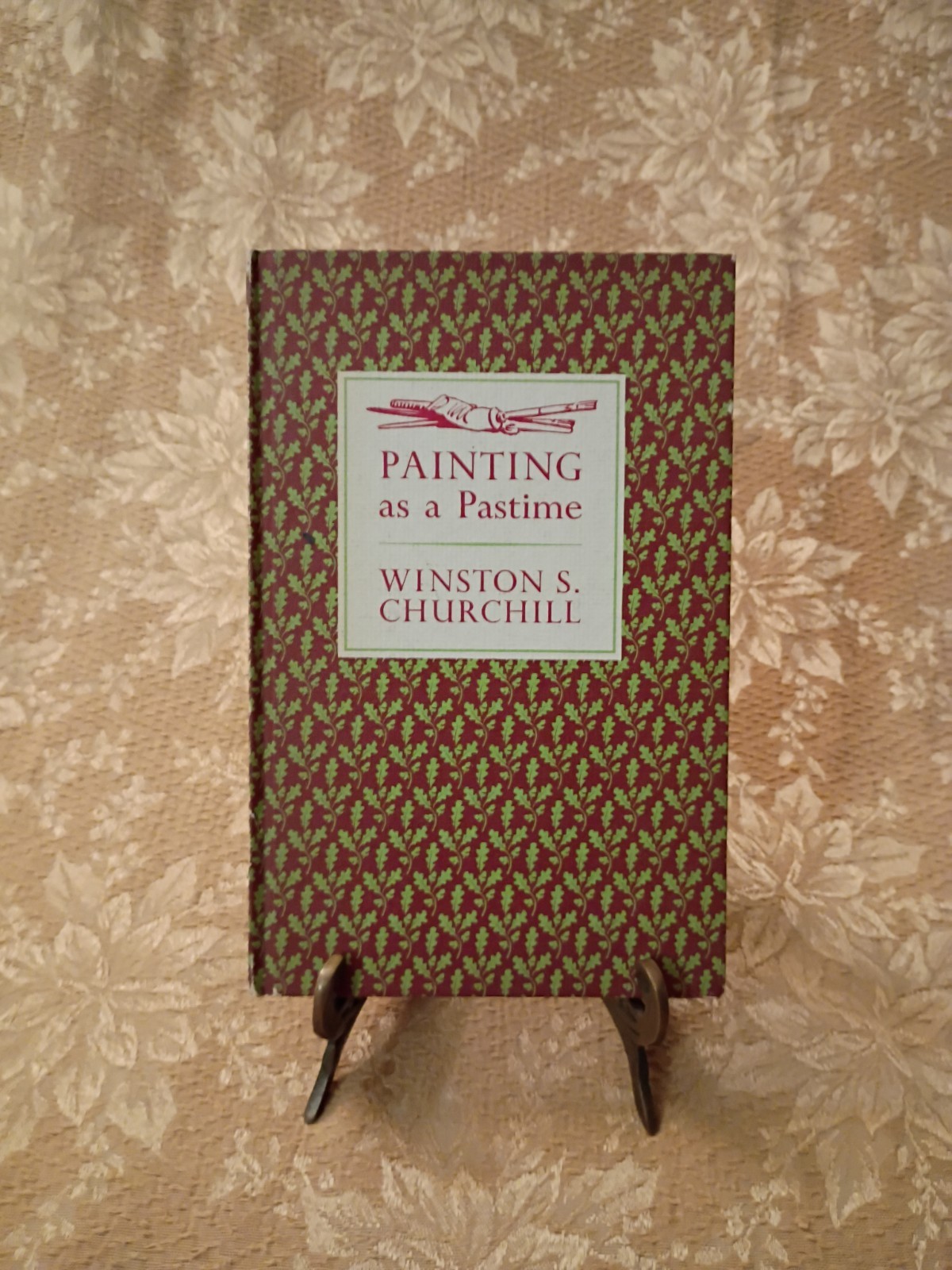 Painting as a Pastime Winston S. Churchill 1965 Hardcover Art Memoir Vintage