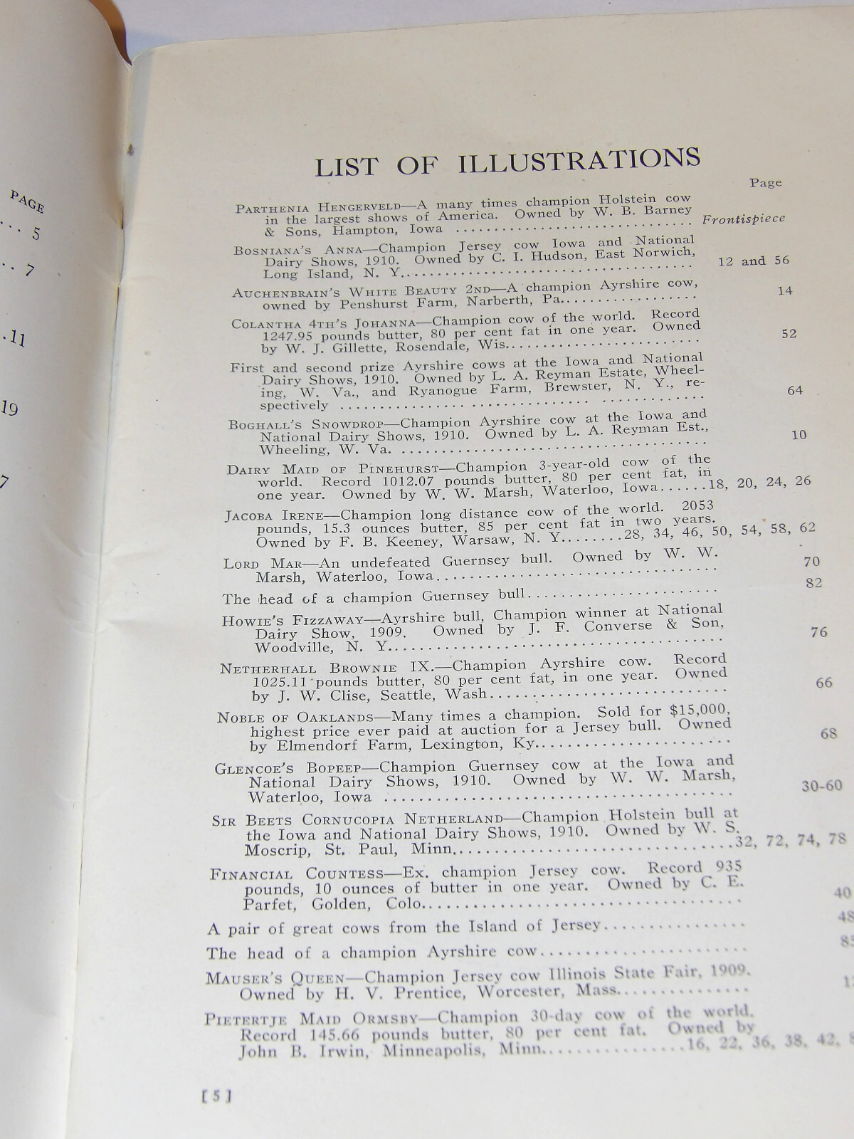 1911 VAN PELT’S COW DEMONSTRATION BOOK! 1st EDITION! ILLUSTRATED! 5 ESSENTIALS!
