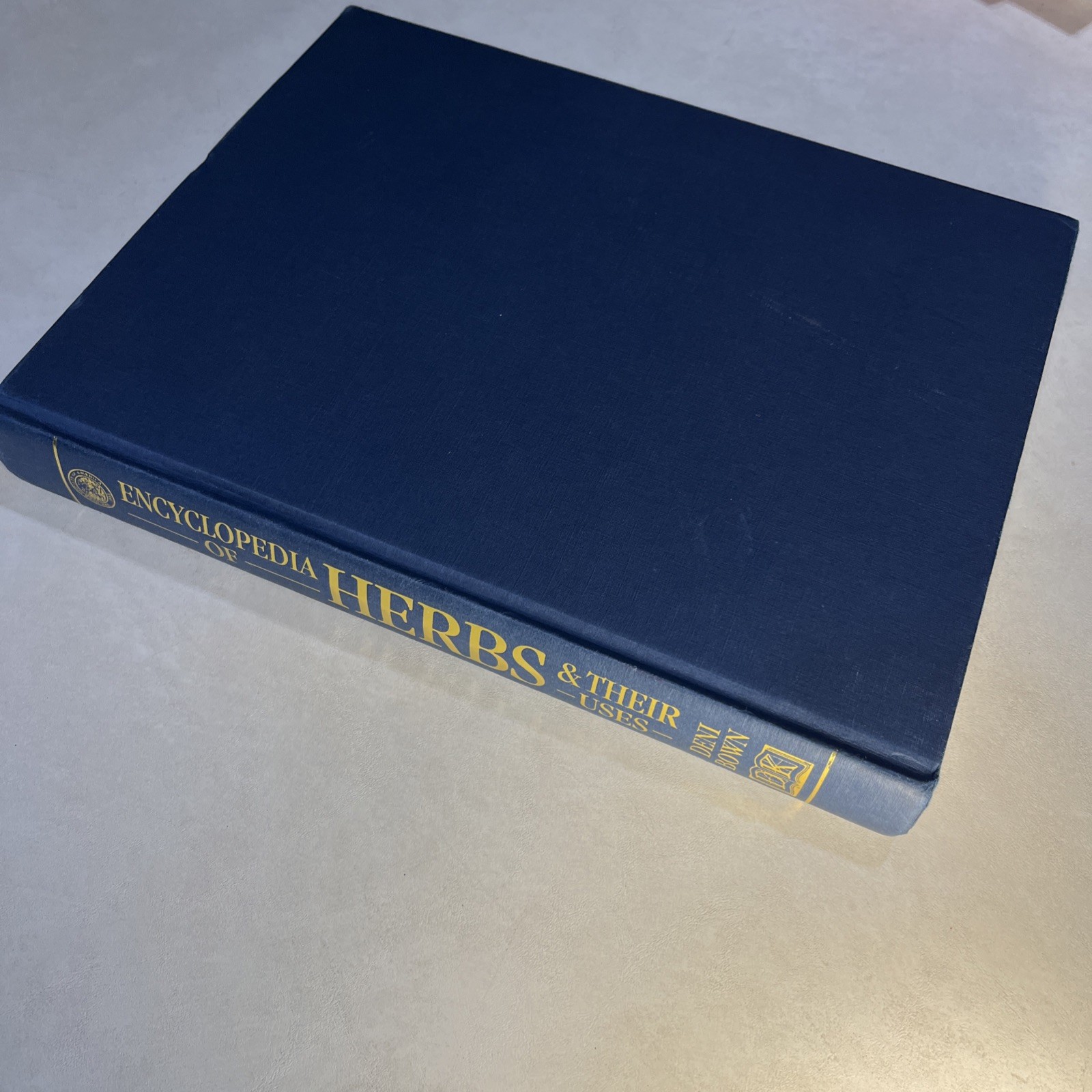 Encyclopedia of Herbs + Their Uses Deni Bown 1995 Illustrated Hardcover 1st Ed