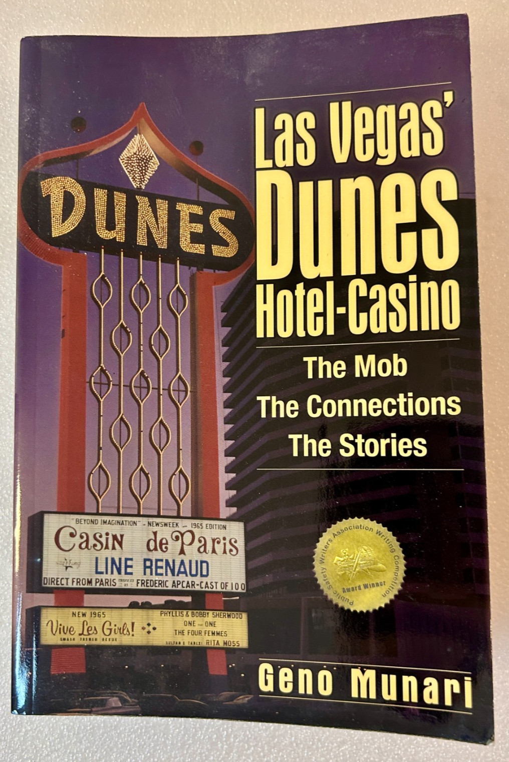 Las Vegas Dunes Hotel Casino – Geno Munari – First Edition – Trine Day