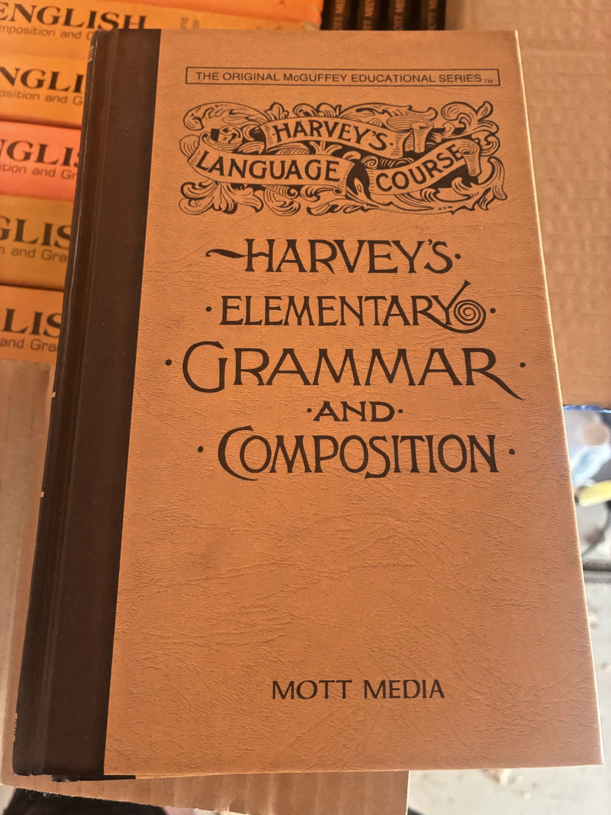 Harvey’s Language Course Ser.: Elementary Grammar and Composition by Thos W….