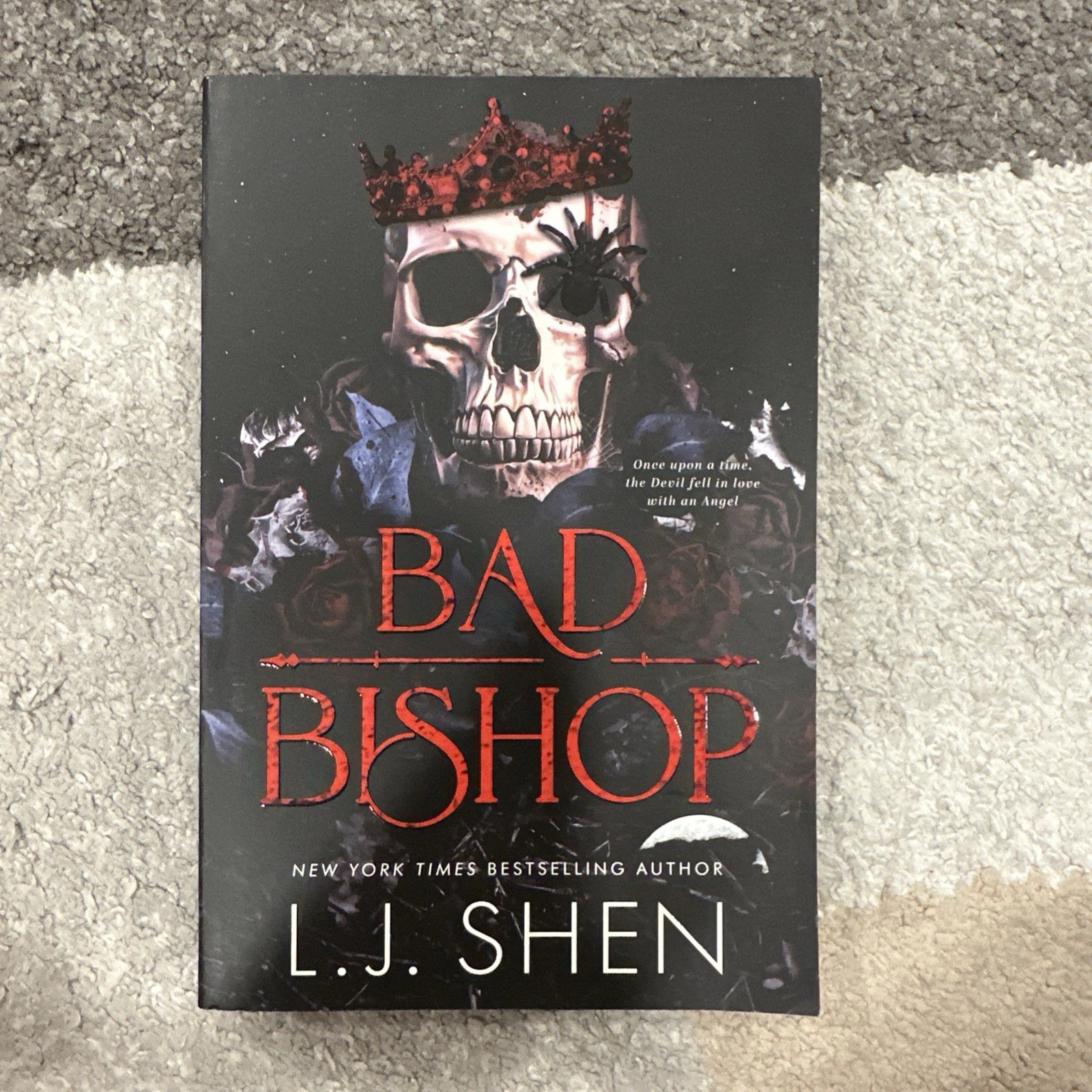 Bad Bishop Deluxe Edition L.J. Shen Paperback Sprayed Edges Society of Villains