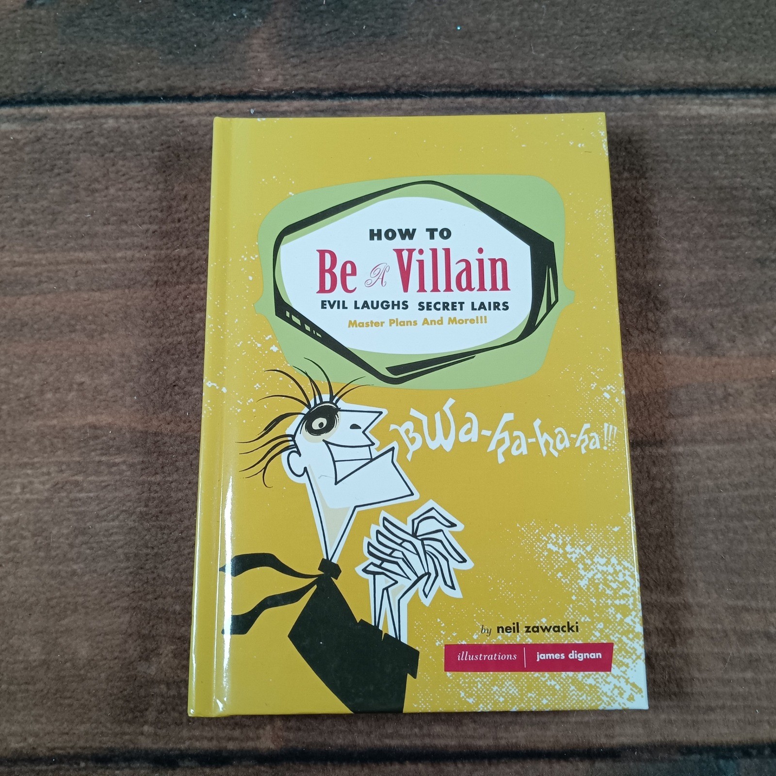 How to Be a Villain Book Evil Laughs Secret Lairs Master Plans More