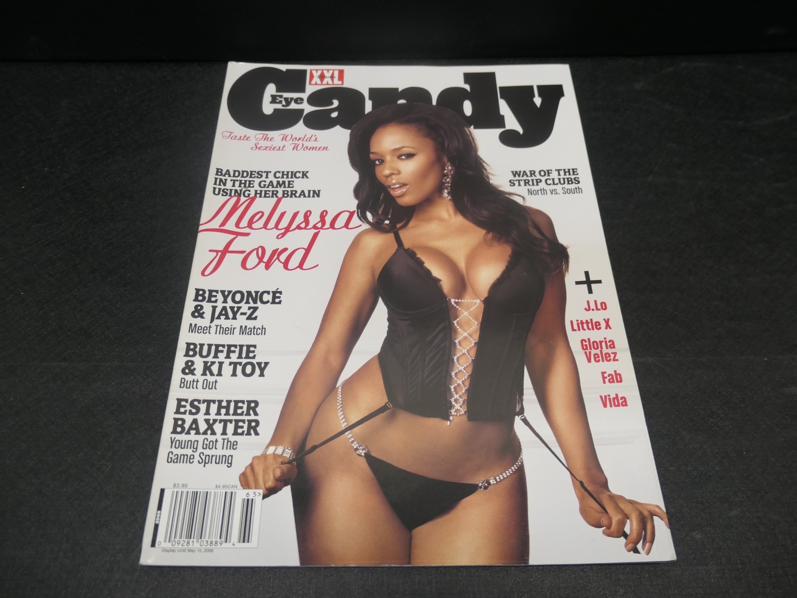XXL Magazine, Eye Candy 2006 Edition Pull-Out Poster Melyssa Ford Beyonce