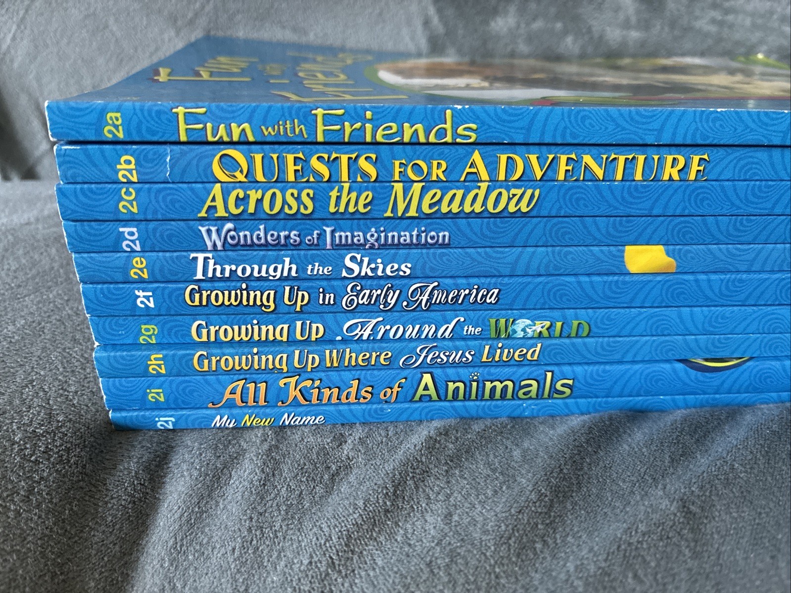 2nd Grade Readers 2a-2j – Abeka