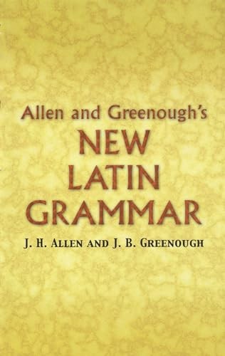 Allen and Greenough’s New Latin Grammar (Dover Language Guides) VG COND