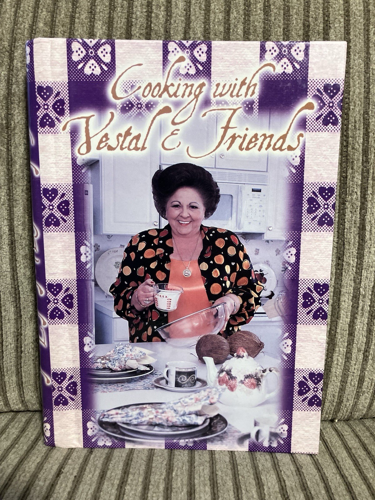 Cooking with Vestal & Friends (Vestal Goodman) 1999 Hardcover Spiral Bound