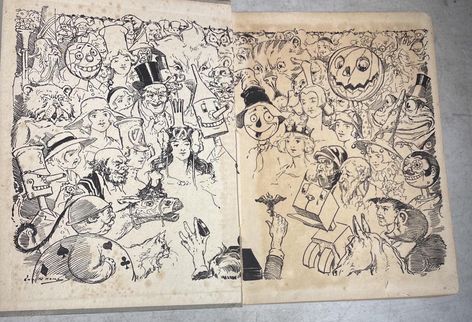 Rare The Royal Book of Oz, L. Frank Baum 1921, 1st Edition? Color Illustrations