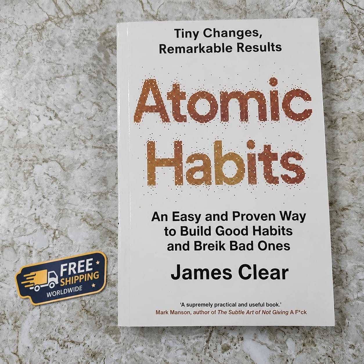 Atomic Habits BY James Clear – Proven Habit-Building Guide, Bestselling Book