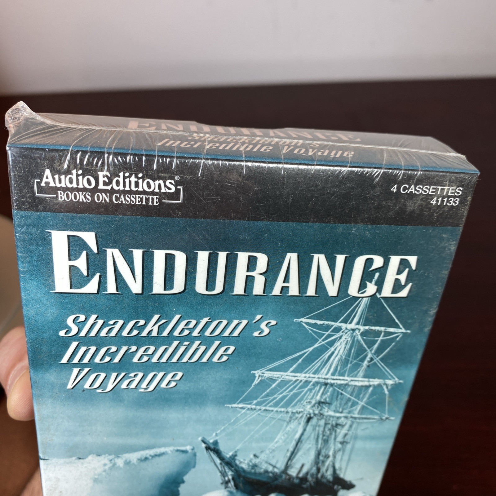 ENDURANCE: Shackleton’s Incredible Journey Alfred Lansing Audio Book 2000 SEALED