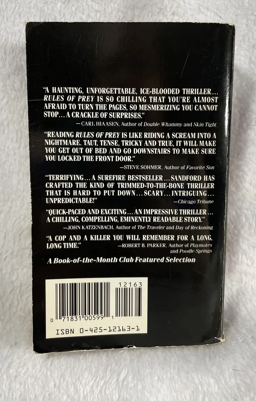 A Prey Novel Ser.: Rules of Prey by John Sandford (2019, Trade Paperback)